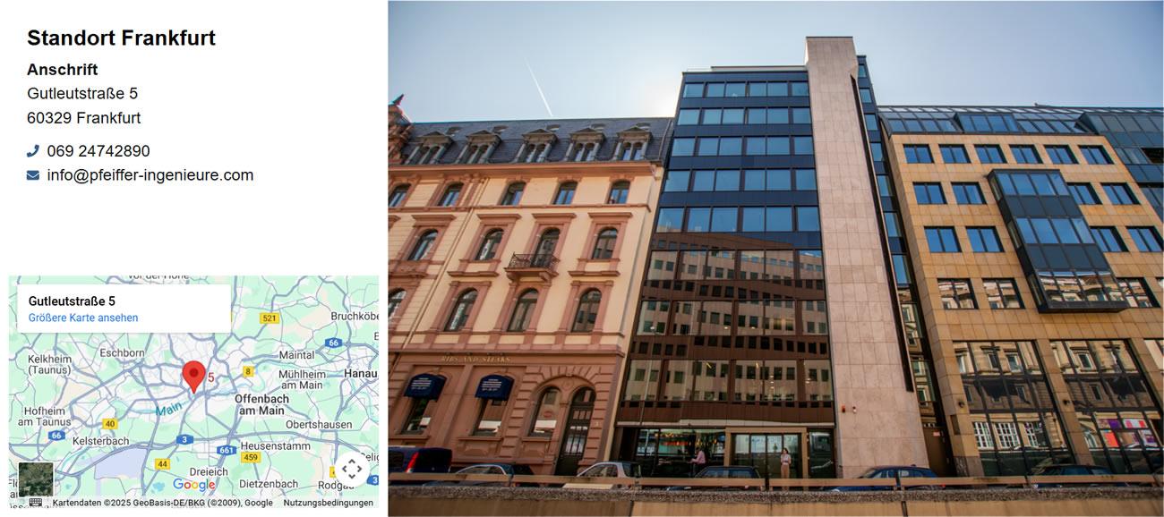 Ingenieurb&uuml;ro Pfeiffer in Frankfurt (Main)