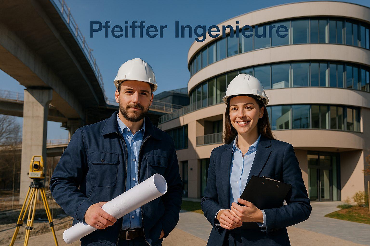 Professionelles headerbild unternehmenswebseite – Pfeiffer Ingenieure GmbH & Co. KG